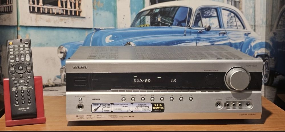 Onkyo TX SR 307 cu HDMI amplificator statie amplituner receiver