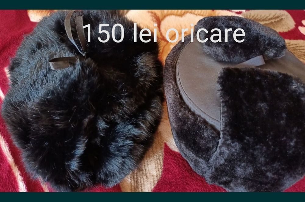 Căciulă blana nouă