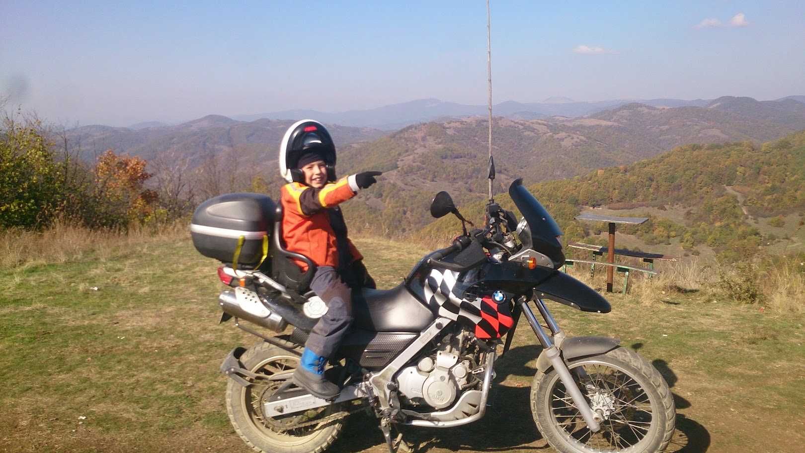 Детска седалка GIVI за мотоциклет / скутер / мотопед S650 BABY RIDE