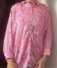 Розовая рубашка XS (40)
