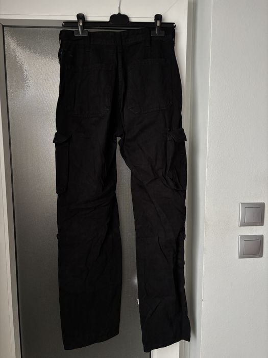 pantaloni cargo negri