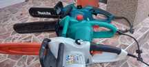 Drujbe electrice stihl , Bosch și makita