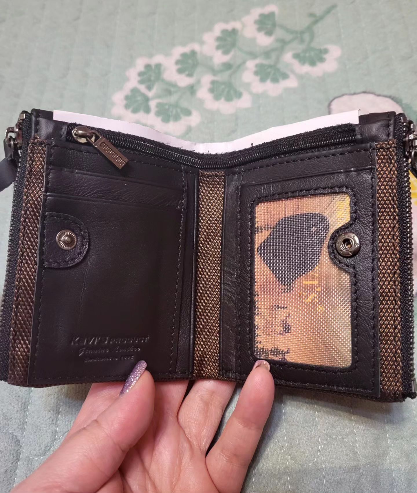Новый кошелёк коженный