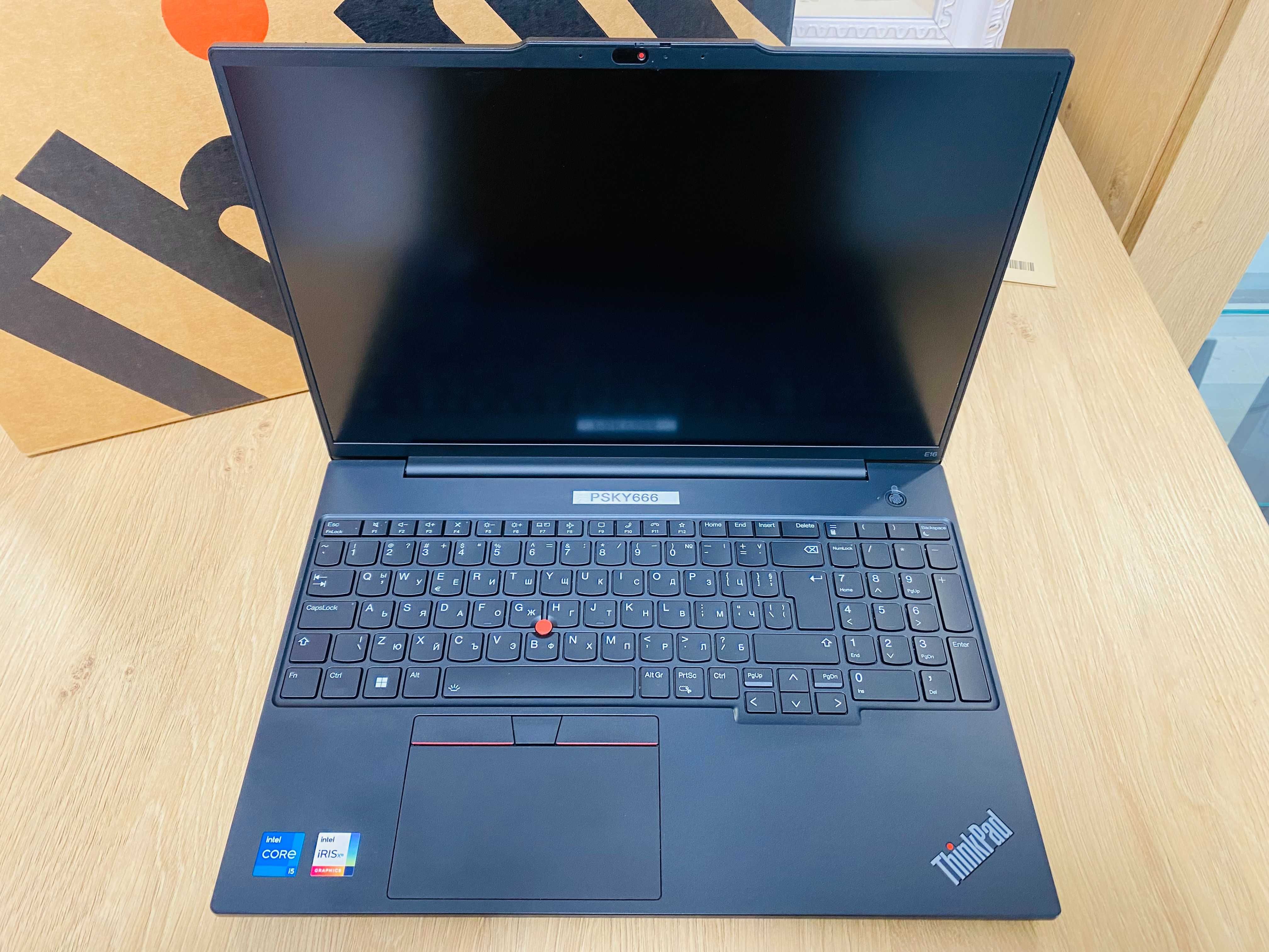 НОВ! Lenovo ThinkPad E16 Gen1 Intel® Core™ i5-1335U 16" 16GB 512GB SSD