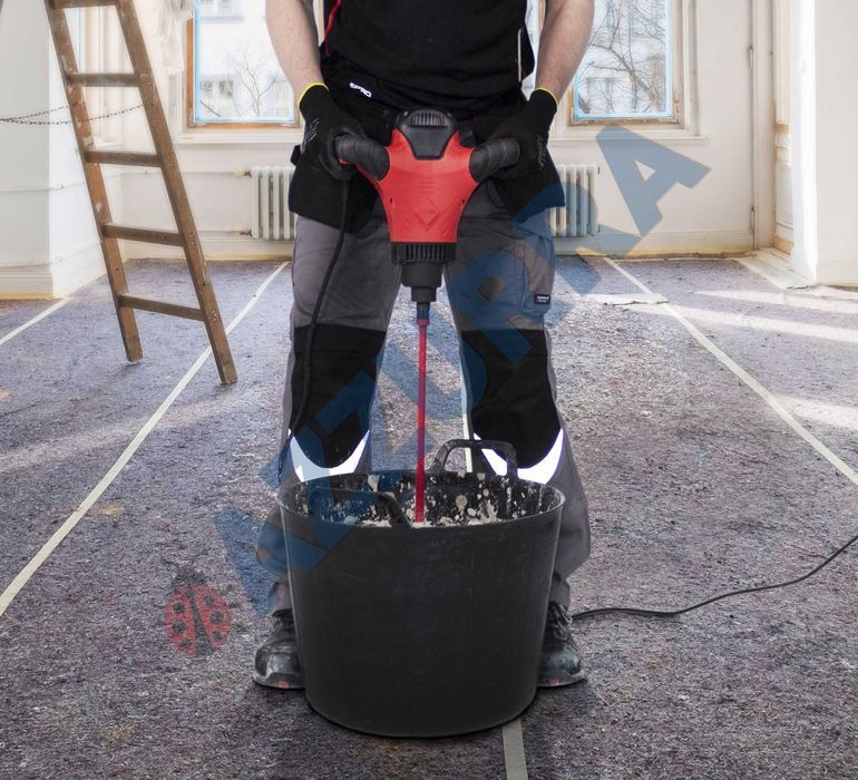 Mixer amestecator pt. adezivi mortar 1800W, RUBIMIX-9 SUPERTORQUE