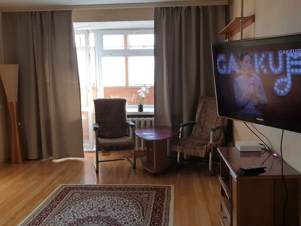 1ком КОНДИЦИОНЕР/ул.Казахстан72/SMART ТВ(Кишка)Почас,Wi- Fi
