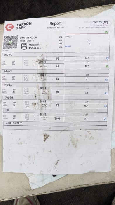 Injectoare audi vw skoda 2.0 tdi CBA reconditionate