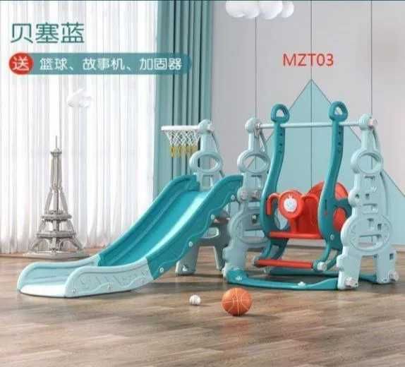 Оригинальная горка качела детская