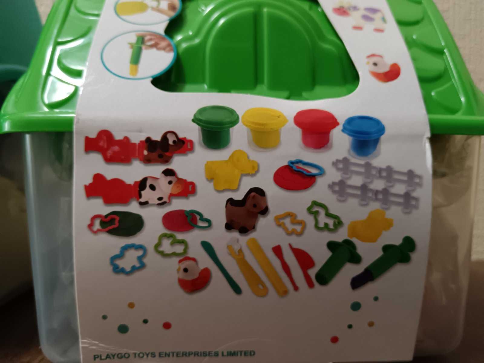 Color mud set.Play Doh комплект-моделиране- пластелин,понички,сладолед