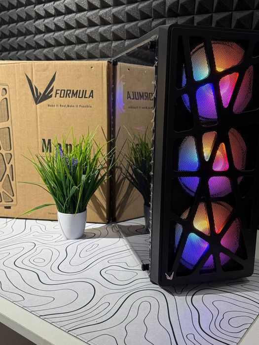Мощный Игровой Компьютер / Пк / Системный блок i5 10400 / GTX 1070