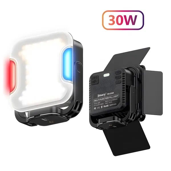 Светодиодная панель JMARY FM-328R черная — для фото и видеосъемки