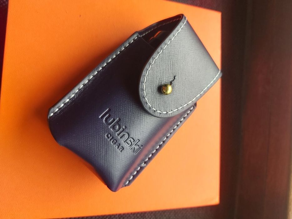 Луксозен комплект lubinski,запалка за пури с калъф