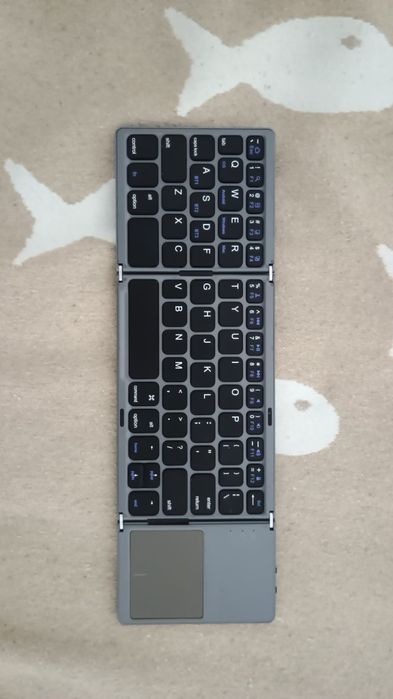 Tastatura Wireless Pliabila, BRAGUS, Negru