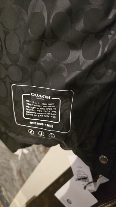 Coach пухено яке оригинал