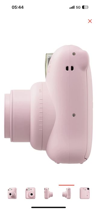 Instax mini 12+ розовый