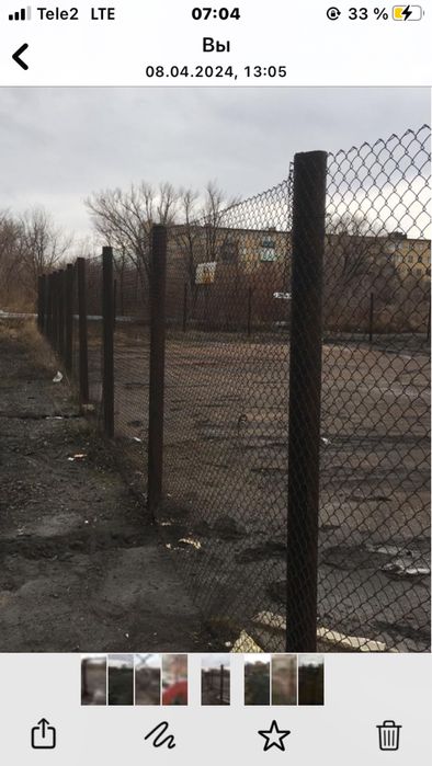 Трубы металические столбы ддя забора длина 2.50