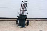 Ретро количка с пълен комплект стикове за голф GEMINI внос от Франция