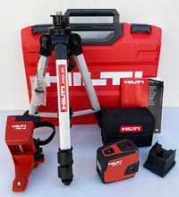 Hilti PMC 46 - Точков и линеен лазер неразличим от нов!