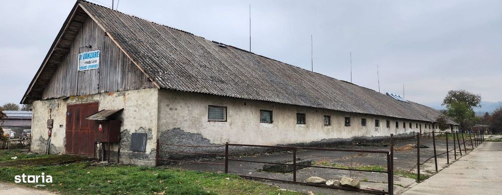 Depozit - cladire 1000 mp si teren 3416 mp, Budila