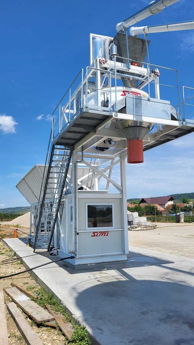 Statie de betoane mobila de 60mc/h, Simi mobil BSA 60GLS