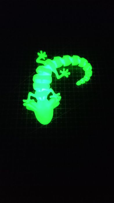 3d луминисцентна  играчка/гущер