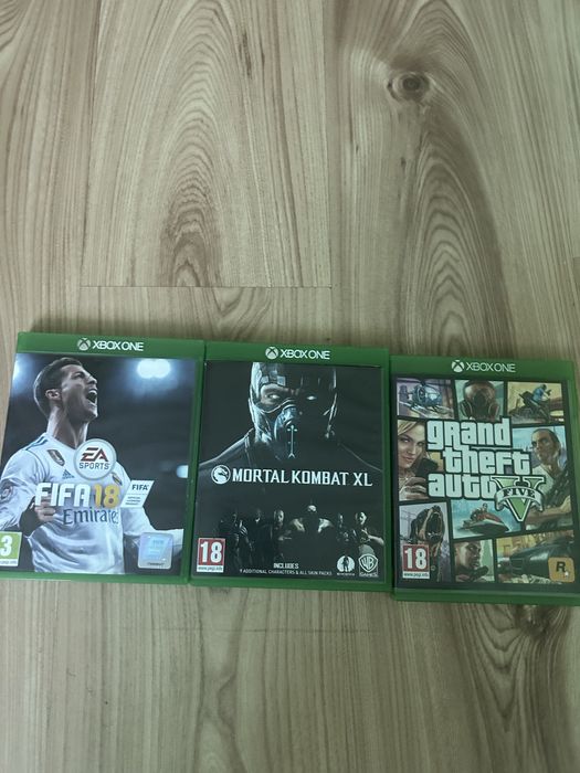 Xbox one с 3 игри