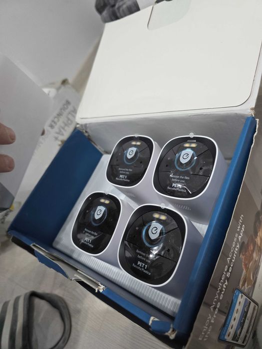 Kit de supraveghere video EUFY Homebase 3, 4 camere, 4K HD, Wi-Fi
