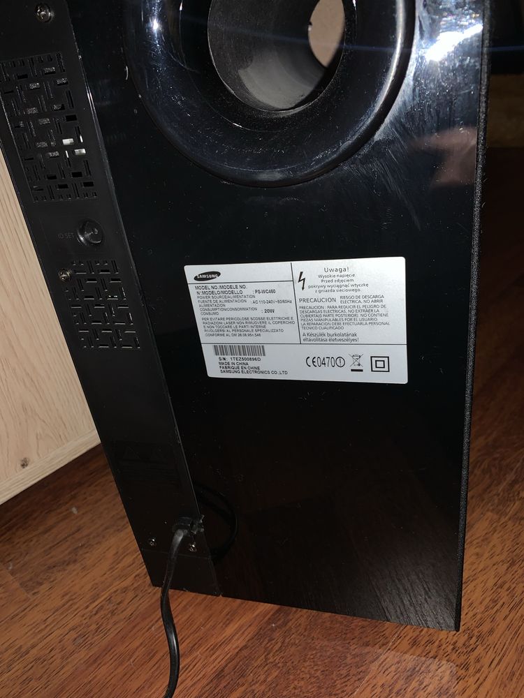 Soundbar Samsung subwoofer wireless c450XEF