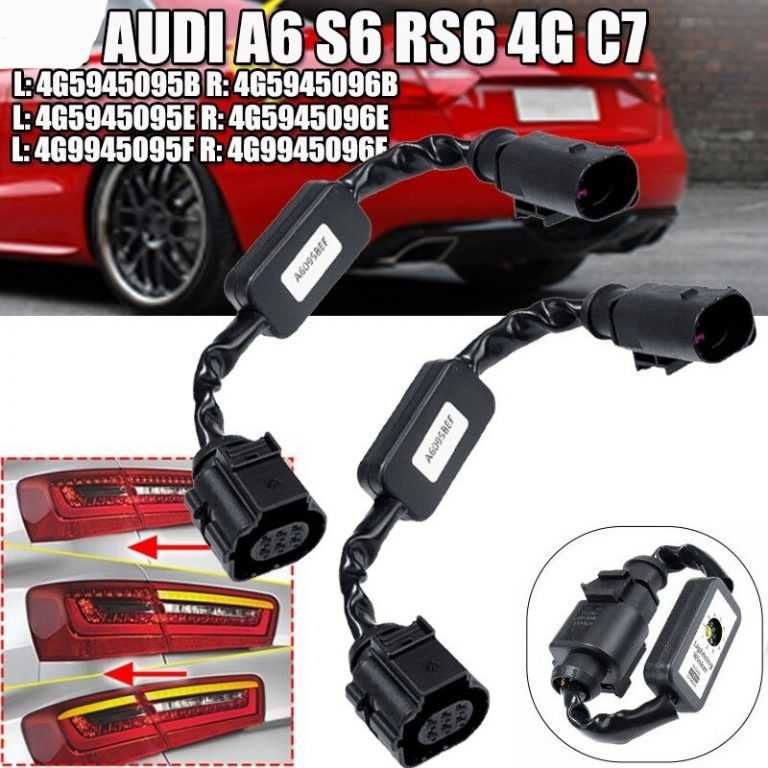 Set 2 Module Controlere de Semnalizare Semi Dinamic Stop AUDI A6