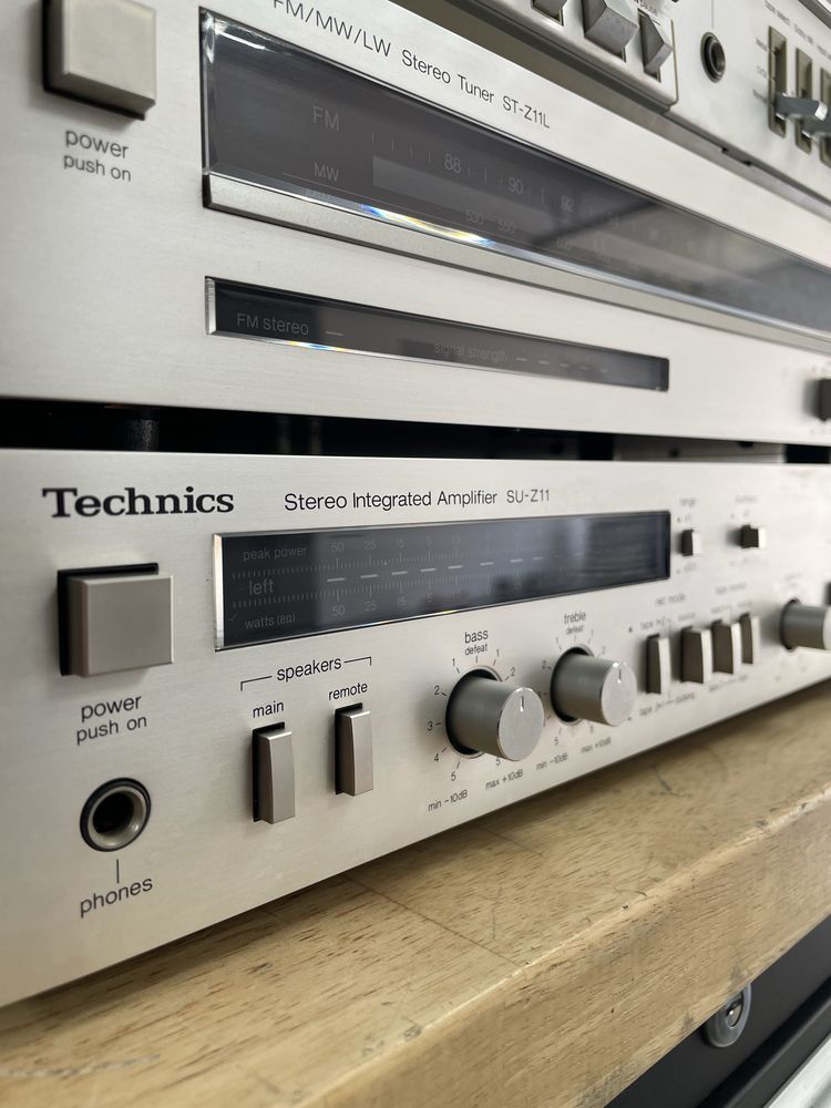 Linie technics su z11 , tuner st z11l, deck rs m205