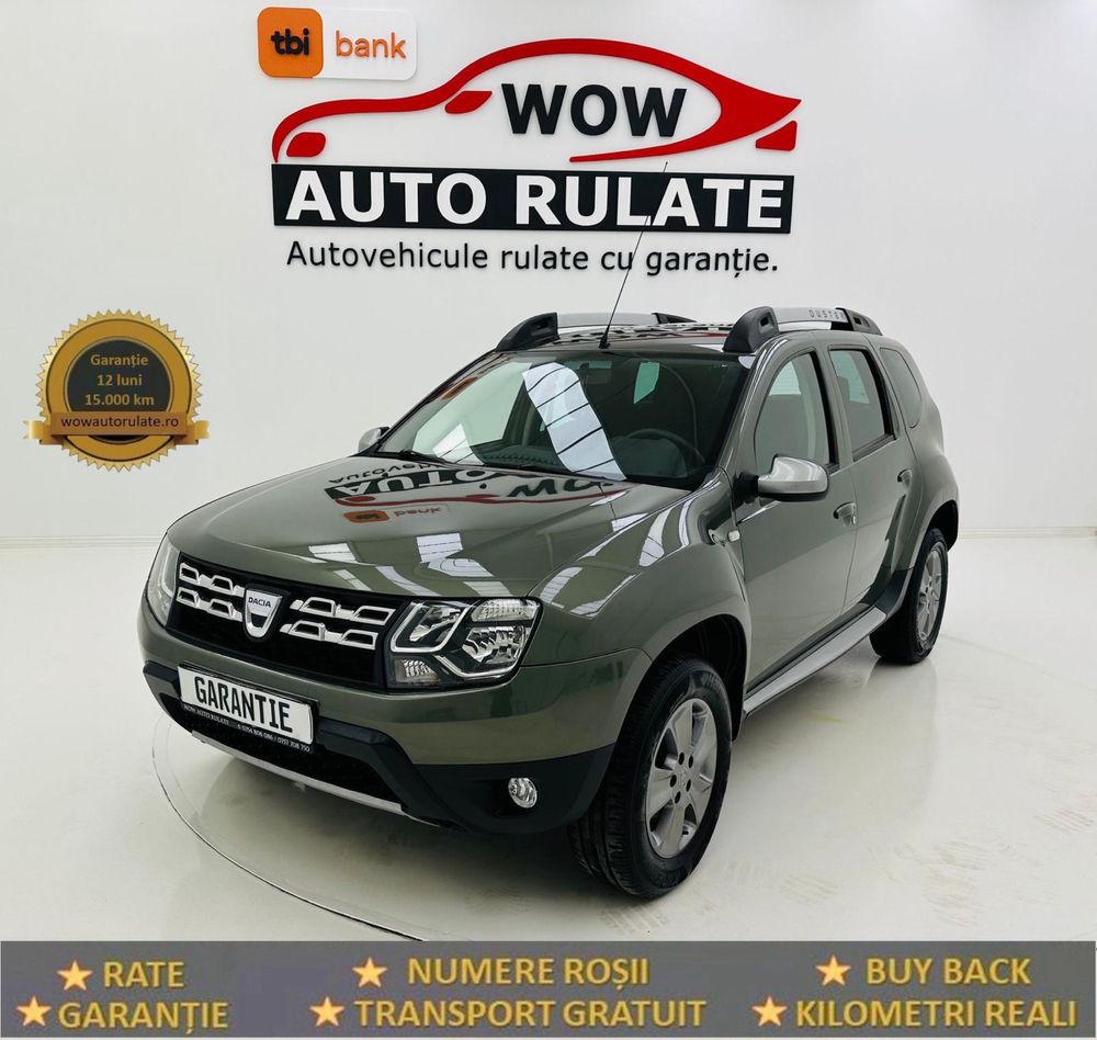 DACIA DUSTER 2015 1.2I E5 GARANTIE Rate Avans 0 Doar Cu Buletin