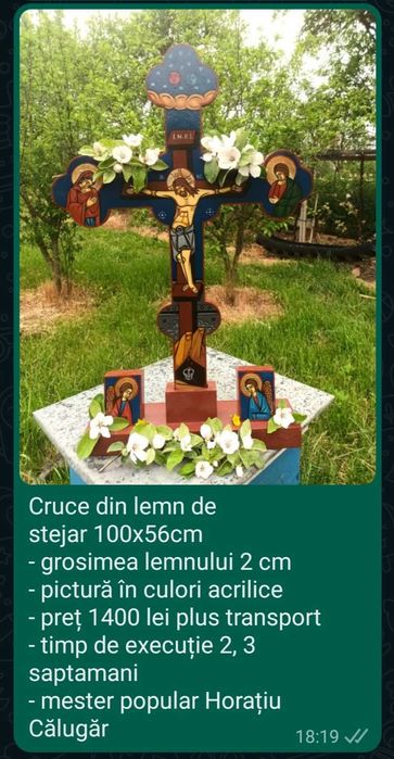 Cruce pentru altar