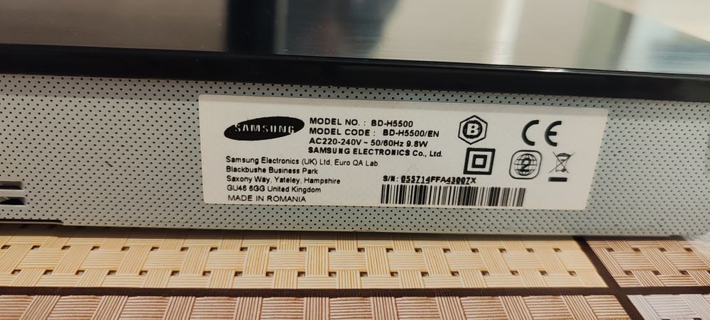 Blu-Ray Player Samsung