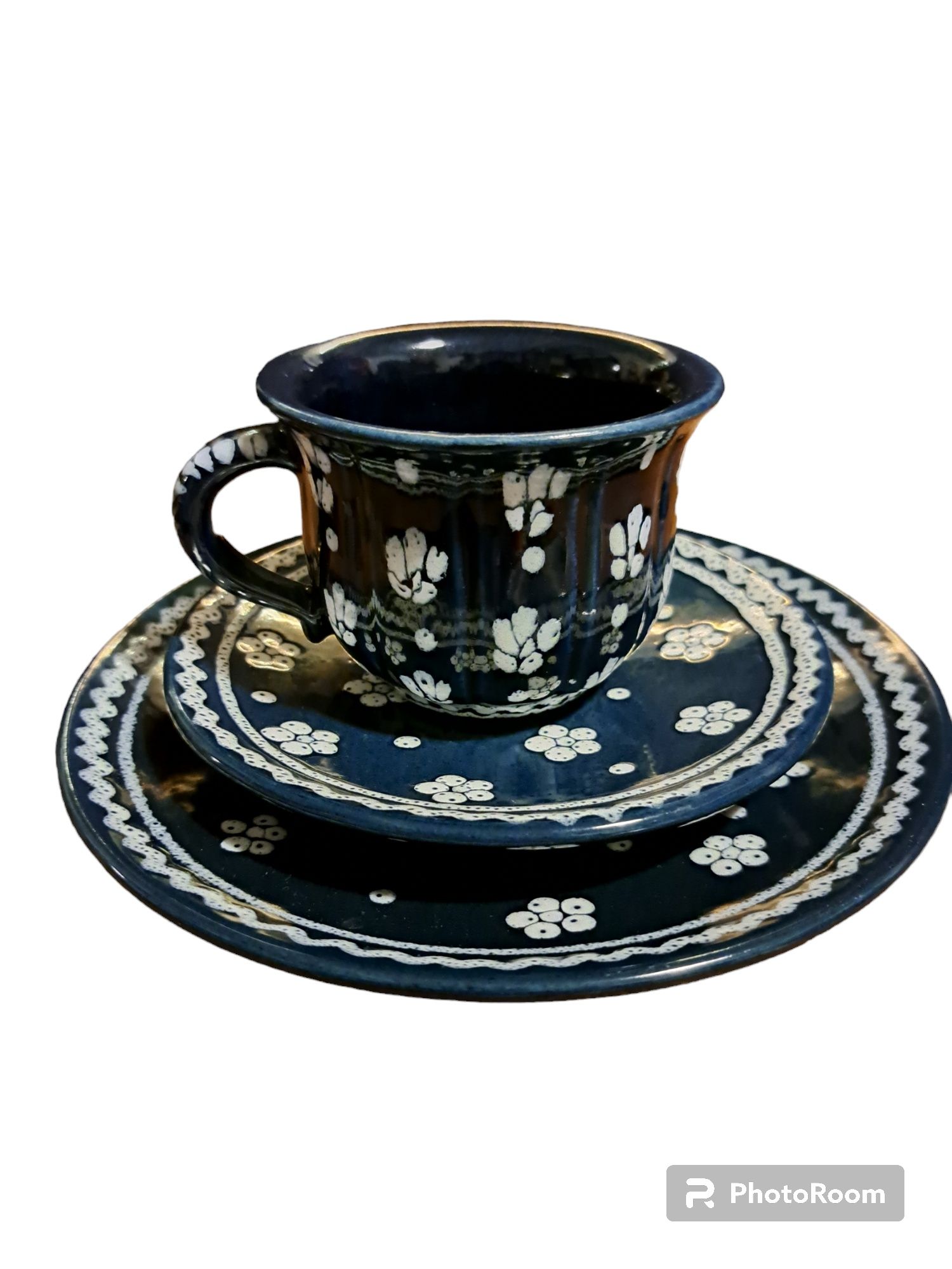 Gmundner керамичен сервиз за кафе и чай, уникален
