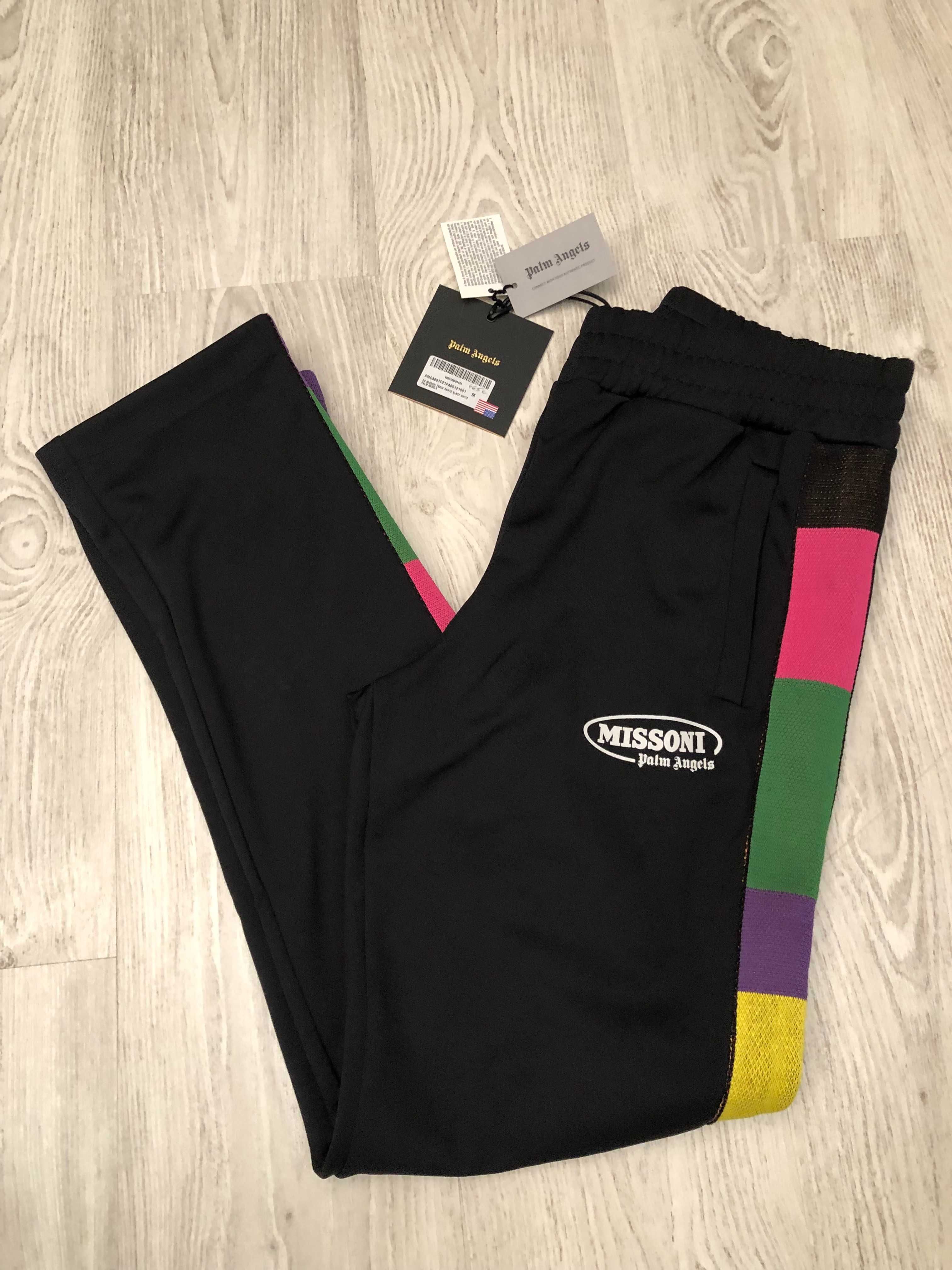 Palm Angels Missoni pantaloni trening M, originali, retail 485 euro