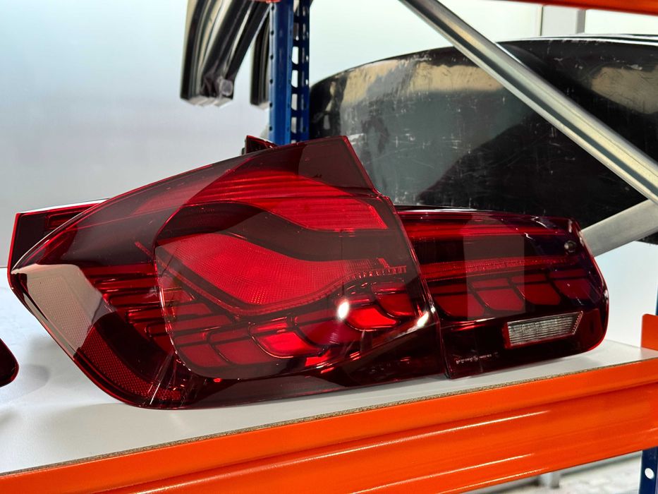 Set Stopuri Full LED BMW Seria 3 F30 Rosu Clar M4 Design