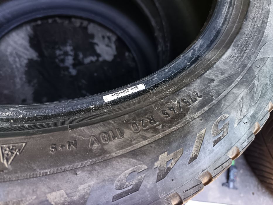Anvelope MS iarna 275 45 20 pirelli runflat 2022 6.5mm