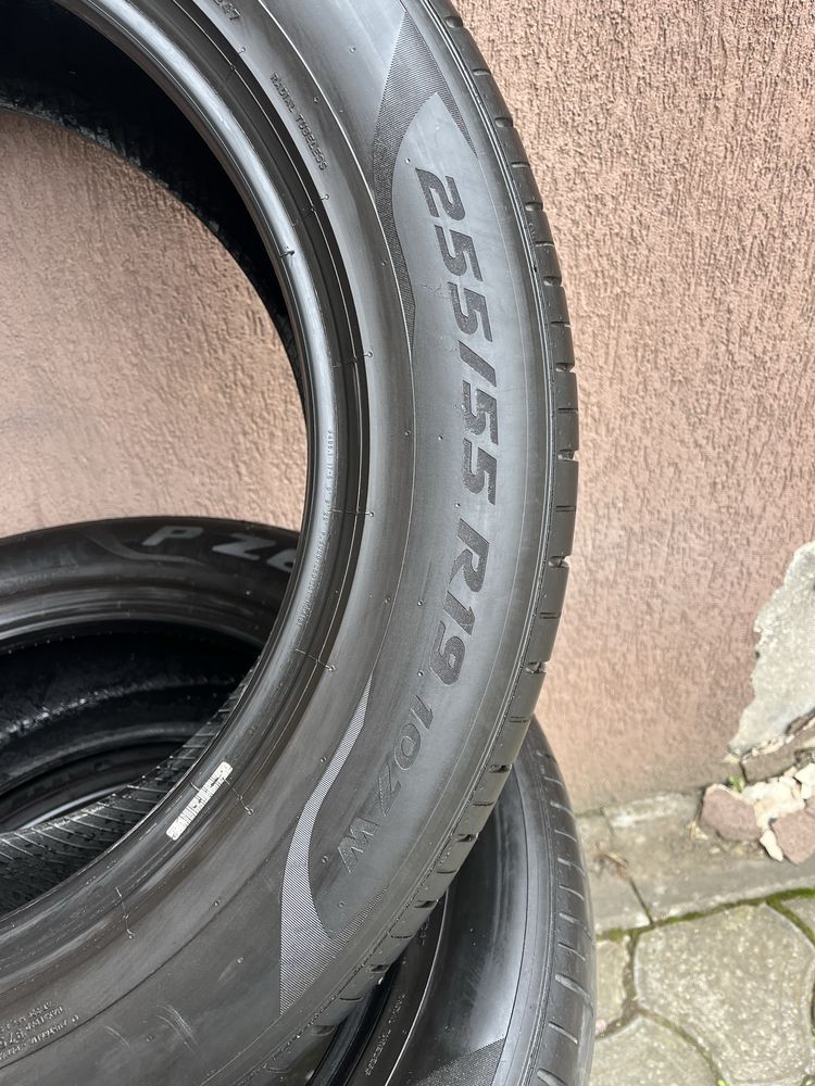 4 anvelope vara 255/55 R19 marca Pirelli, 5.5mm profil ramas! DOT 2019