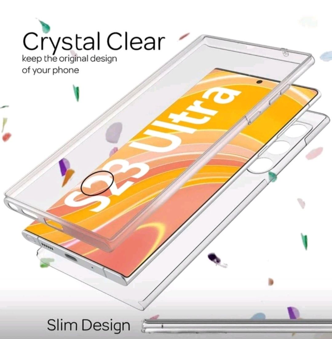 Vand carcasă transparentă Samsung s23 ultra