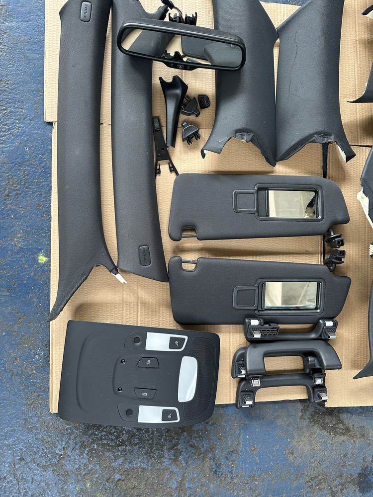 Plafon interior sline negru complet audi a6 c7 avant break