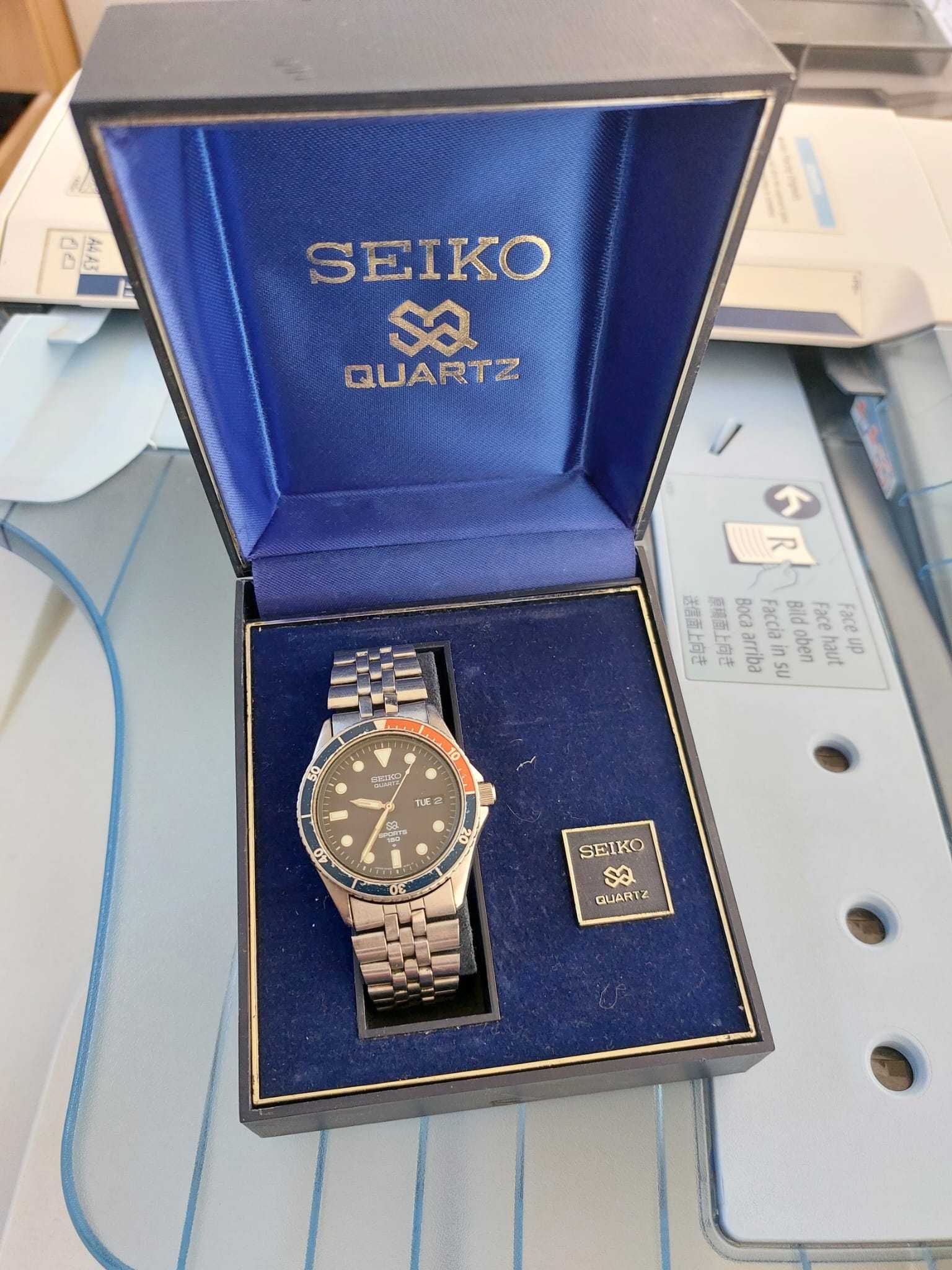 Seiko Vintage 1991 SQ Sports 150 Pepsi Diver Quartz