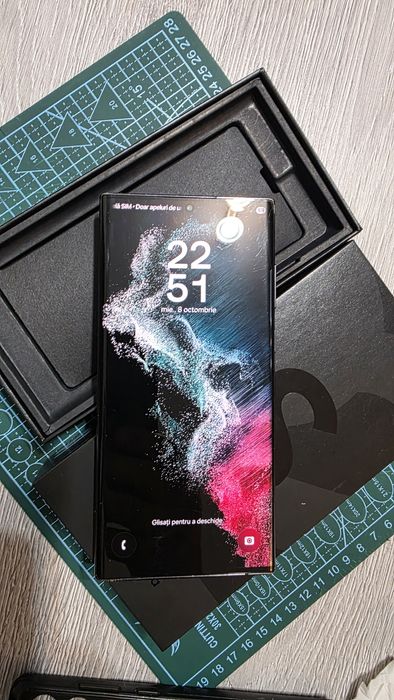Samsung S22 Ultra, 12GB, 256GB ROM, fabricat in Coreea