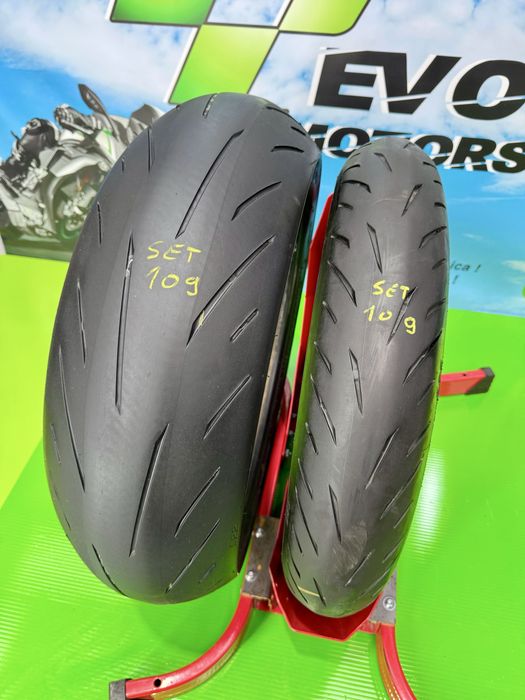 Set Anvelope Moto 120 70 17 Si 190 55 17 Bridgestone S22 2021 Set109