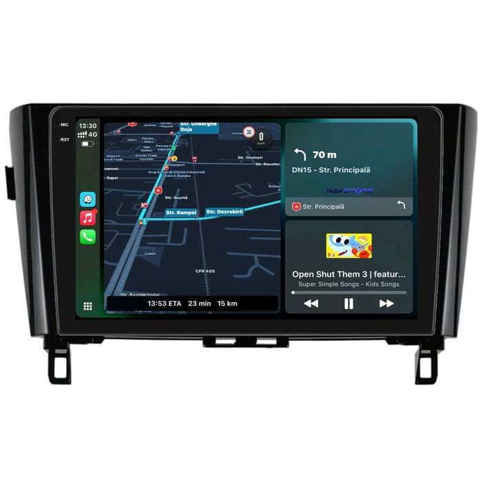 Navigatie Android Dedicata Nissan Qashqai J11, X Trail T32, Carplay