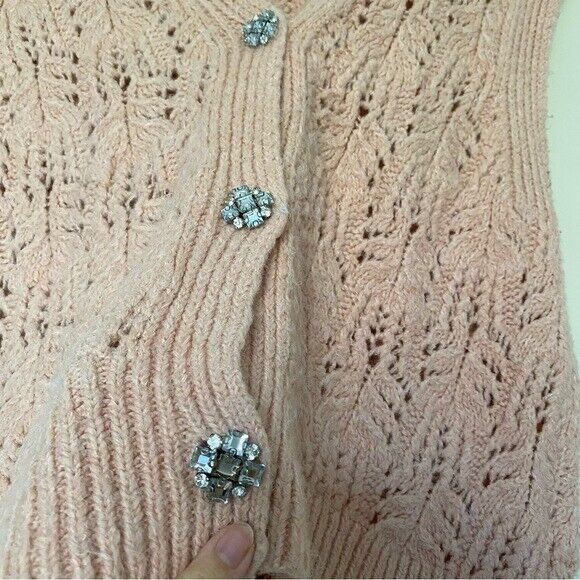 Vesta Zara cu nasturi bijuterie