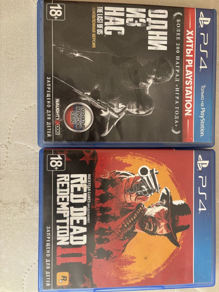 Пс 4 игры один из нас и red dead redemption