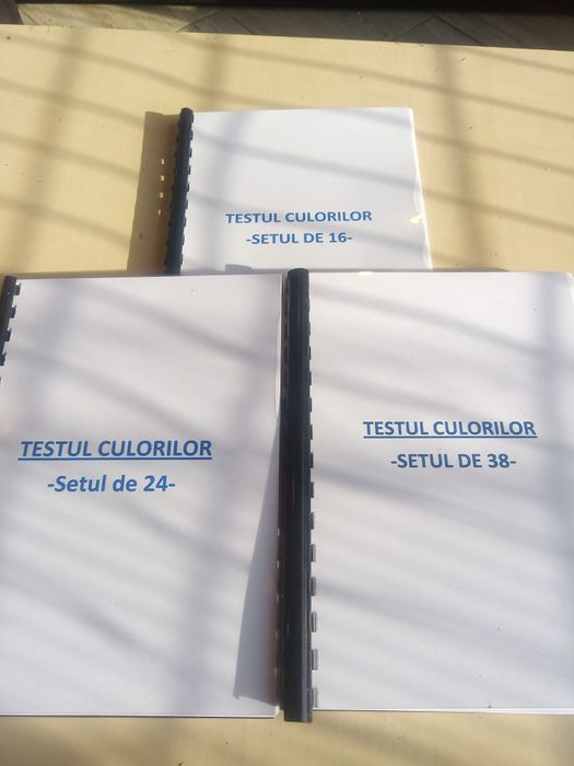 Testul culorilor complet- setul de 38