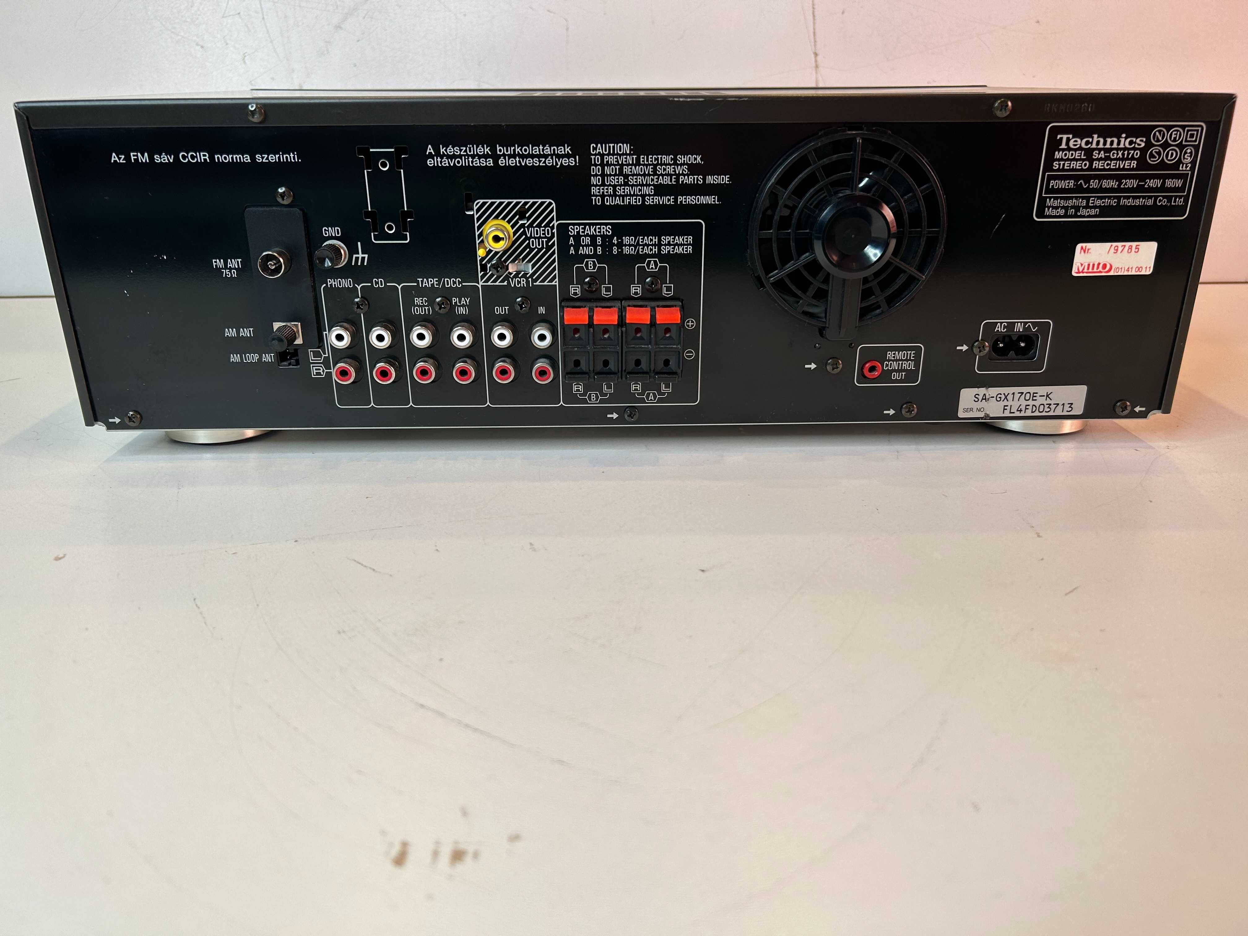 Vand amplificator Technics SA-GX170