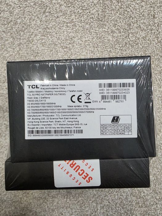 TCL 50 Pro nxt paper 5G 512GB Запечатан!