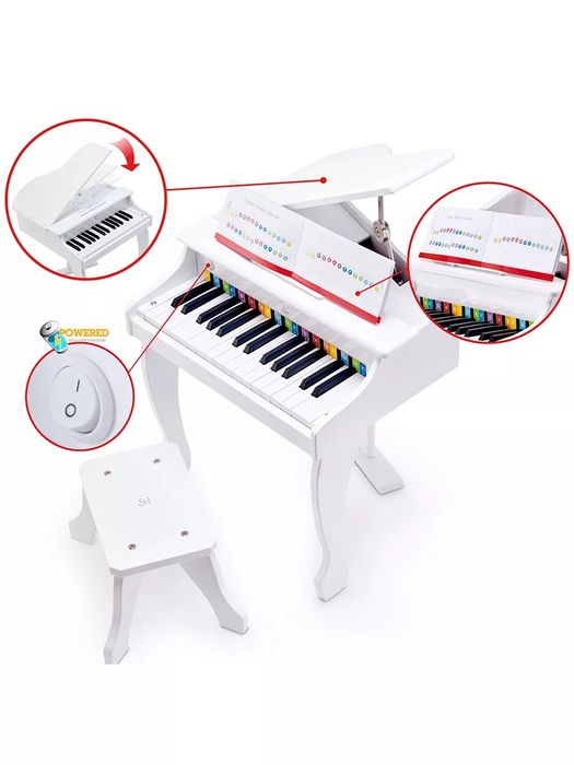 Детский деревянный Музыкальный пианино.